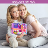 Weaving Loom for Kids and Adults, Arts and Crafts Potholder Loom Kit with 288 Colorful Loops, 2-in-1 Weaving Loom Kit for Girls Ages 5 6 7 8-12 13, DIY Weaving Kit Birthday Gifts for Beginners Bukicho