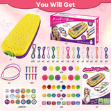 Suu66 Friendship Bracelet Making Kit for Girls 8-12 | String Bracelets Maker Craft Kit, DIY Art Gift for Kids Age 8, 9, 10, 11, 12 Years (Yellow) Suu66