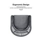 PURPLE LEAF 9 Pieces Patio Dining Set with Outdoor Aluminium Dining Table and Woven Rattan Chairs Modern Metal Furniture Cushions Sets for Garden Yard Indoor Decor Kitchen Gray PURPLE LEAF