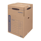Bankers Box Short Wardrobe Box 3 Pack, 20-in x 20-in x 34-in (7710902) Bankers Box