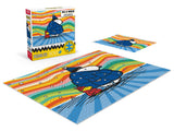 Ceaco - Peanuts - Puffer Coat - 500 Piece Jigsaw Puzzle – Oversized Pieces – Easy to Hold – EZ Hold Ceaco