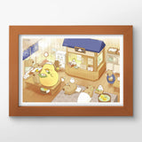 Pintoo Jigsaw Puzzles 600 Piece for Adults - FoodieG - Hot Spring Afternoon Tea Beautiful Plastic Puzzle for Home Decor Zero Dust Easy Storage [H3067] Pintoo