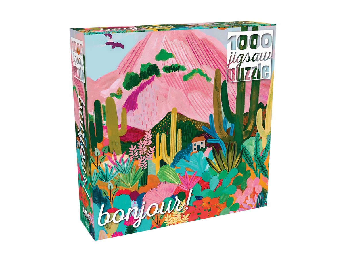 Buffalo Games - Hebe Studio - Cactus Mountain AZ - 1000 Piece Jigsaw Puzzle for Adults -Challenging Puzzle Perfect for Game Nights - Finished Size is 26.75 x 19.75 Buffalo Games