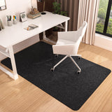 Placoot Office Chair Mat for Hardwood Floor, 55"x35" Computer Chair Mat, Desk Chair Mat, Large Anti-Slip Floor Protector for Home Office Black Placoot