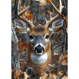 MAXBYE Deer Diamonds Painting Kits for Adults, Forest Deer Diamond Art Dots for Adults Beginners, 5D DIY Crystal Gem Art Painting with Diamonds Arts and Crafts for Wall Decor 12x16in MAXBYE