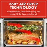 Emeril Lagasse 26 QT Extra Large Air Fryer, Convection Toaster Oven with French Doors, Stainless Steel Emeril Lagasse