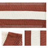 Artoid Mode Caramel Farmhouse Rustic Table Runner, Seasonal Hollow Kitchen Dining Table Decoration for Home Party Decor 12x72 Inch Artoid Mode