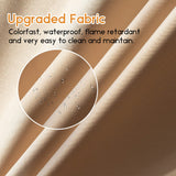 Warmally 10'x10' Outdoor Retractable Pergola, Aluminum Frame Patio Pavilion with Sun Shade Canopy Cover, Sun Shelter Gazebo for Deck, Porch, Garden, Lawn (Beige) Warmally