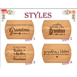 Robest's Gift Personalized Gifts For Grandma Kitchen For Mother Day - Custom Cutting Boards Wood Engraved, Wood Boards For Food, Personalized Charcuterie Board, Handmade Cutting Boards, Custom Kitchen Generic