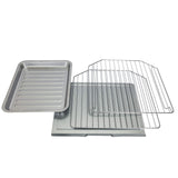 Oster Convection Oven, 8-in-1 Countertop Toaster Oven, XL Fits 2 16" Pizzas, Stainless Steel French Door Oster