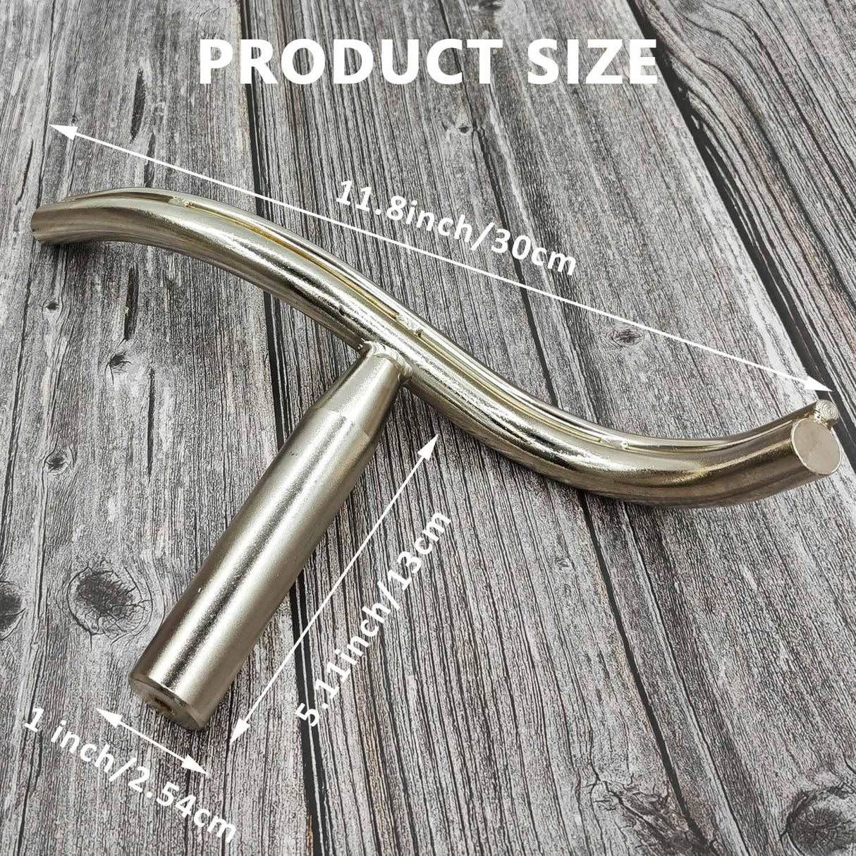Curved Lathe Tool Rest 1 Inch Post Stainless Steel Tool Rest for Wood Lathe, Special-Shaped Wood Lathe Tool Rest for Bowl Turning, Wood Lathe Tools and Accessories for Mini Lathe YEIXCIKA