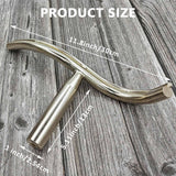 Curved Lathe Tool Rest 1 Inch Post Stainless Steel Tool Rest for Wood Lathe, Special-Shaped Wood Lathe Tool Rest for Bowl Turning, Wood Lathe Tools and Accessories for Mini Lathe YEIXCIKA