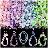 180-240PCS Assorted Acrylic Beads For Bracelet Making, Flower Bow Butterfly Candy Star Heart GummyBear Kawaii Aesthetic Bracelet Charms,Cute Beads For Jewelry Making DIY Necklace Keychain Phone Charms TINKRSTUFF
