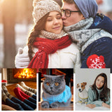 Crochet Hooks Set, Aluminum Handle Knitting Needles for Arthritic Hands, Crochet Needles for Yarn Craft, Nice Gift for Women hanmir