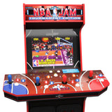 Arcade1Up NBA Jam 30th Anniversary Deluxe Arcade Machine, built for your home, 5 foot tall cabinet with 3 classic games ARCADE1UP