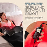 Lifepro Infrared Red Light Therapy for Body Blanket - Lessens Pain, and Enhances Recovery- Whole Body Care Mat with 3 Modes - Uses 660nm & 850nm Wavelengths LifePro