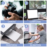 Toulite 15 Pairs White Sublimation Socks Blanks Polyester Socks Heat Transfer Socks 2 Pcs Metal Sublimation Sock Jig, 3 Sizes(Black Sole) Toulite