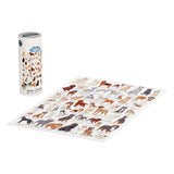 Ridley's Dog Lover's 1,000-Piece Jigsaw Puzzle – Dog Puzzle with Informational Image About Different Breeds, Sturdy Storage Tube Included – Activity Puzzle – Makes a Great Gift Ridley's