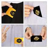 KINBOM 50pcs Sublimation Metal Business Cards, Double-sided Sublimation Blank Card, Blank Metal Card with 0.22mm Thick for Office Customization Promotional Business VIP Cards KINBOM