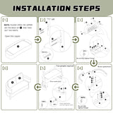 QNZK 67" L Loveseat Sofa, Mid Century Modern Sofa Couch with 2 Pillows, Comfy Chenille Couches, Upholstered Small Sofa for Living Room, Bedroom, Apartment & Office, Easy Assembly, Green QNZK