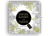 Nature, Garden and Forest: Colouring Books for Adults with Tear Out Sheets (Adult Colouring Book) [Paperback] Wonder House Books Editorial Wonder House