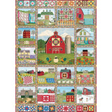 Cobble Hill 1000 Piece Puzzle - Quilt Country - Sample Poster Included Cobble Hill Puzzle Company Ltd.
