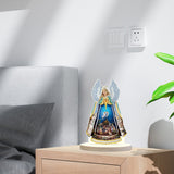 Diamond Art Kits Christmas Angel Nativity Scene – DIY Tabletop Diamond Painting Decoration with Holy Family, Desktop Ornament for Adults, Special Gem Mosaic Craft Kit, Religious Holiday Home Decor antor