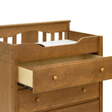 Davinci Jayden 3-Drawer Changer Dresser in Chestnut, GREENGUARD Gold and FSC® Certified DaVinci