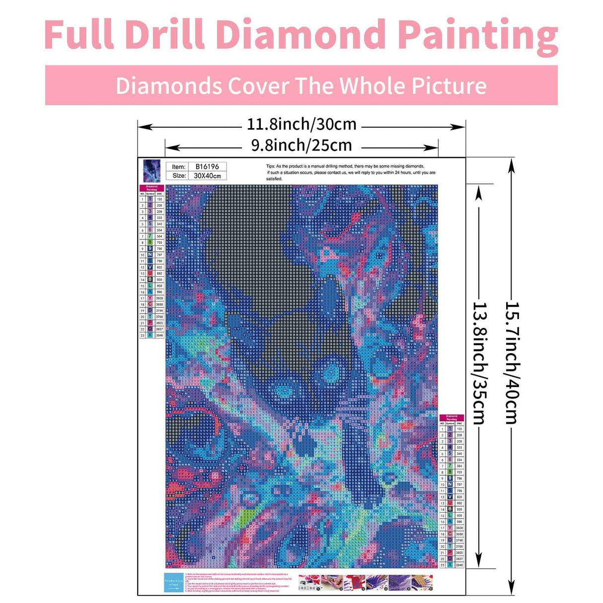 Diamond Art Kits for Adults, 5D Black Cat Diamond Painting Kits for Beginner, DIY Black Cat Gem Art Dots for Adults, Perfect for Home Wall Decor 12x16 Inch GEEHEIY