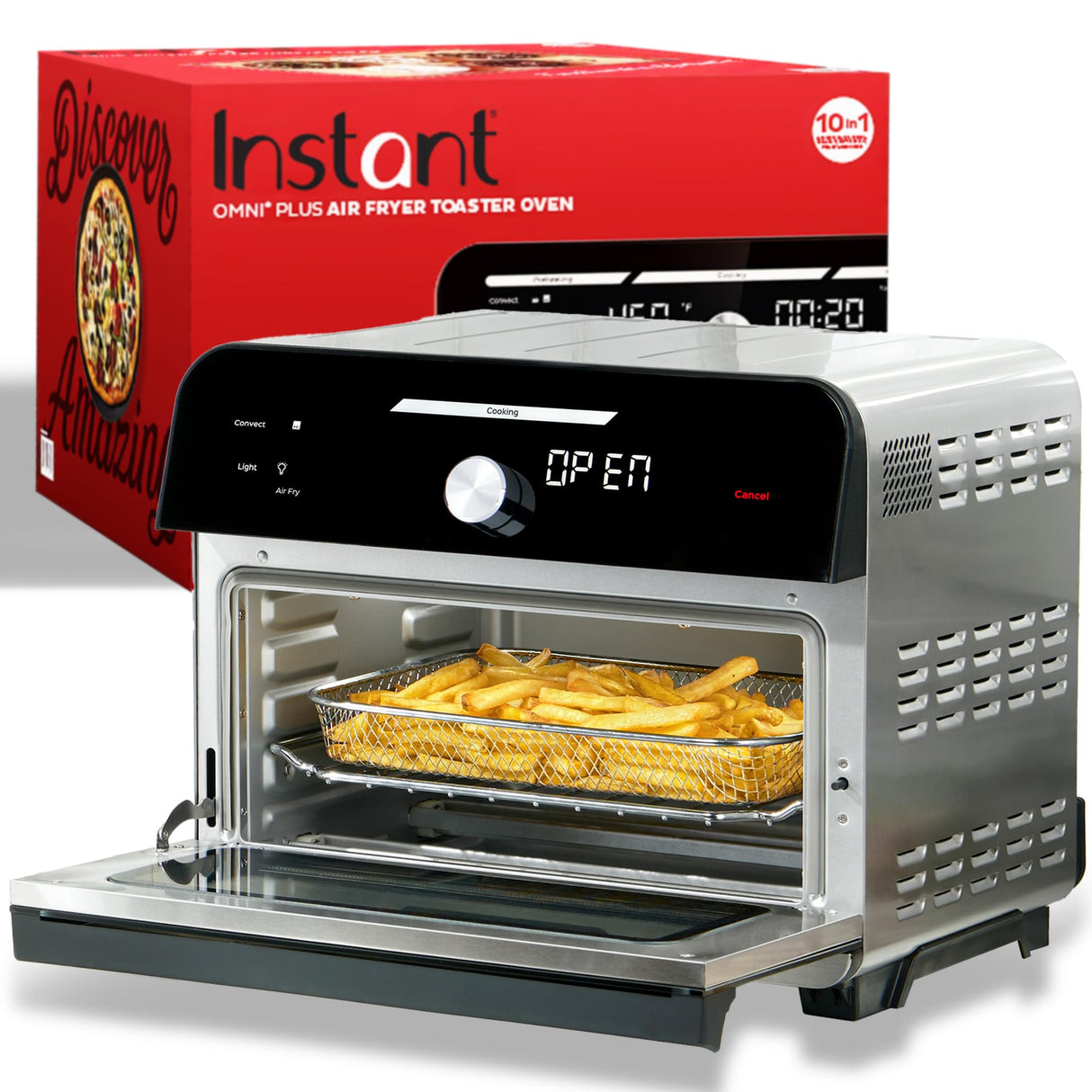 Instant Pot 140-4002-01 Vortex Air Fryer, 19QT, Black Instant Pot