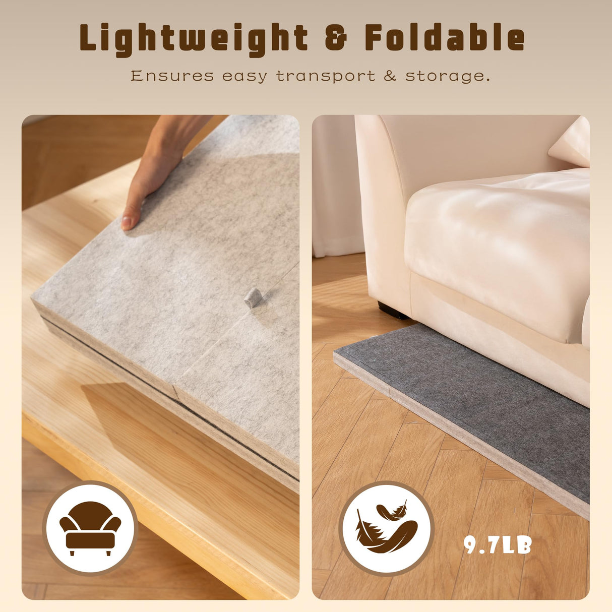 Tektalk 2000 Piece Foldable Jigsaw Puzzle Table with Cover, 3-Tilting-Angle Plateau, Lightweight Portable Felt Puzzle Board with 6 Sorting Drawers (Dark Gray) Tektalk