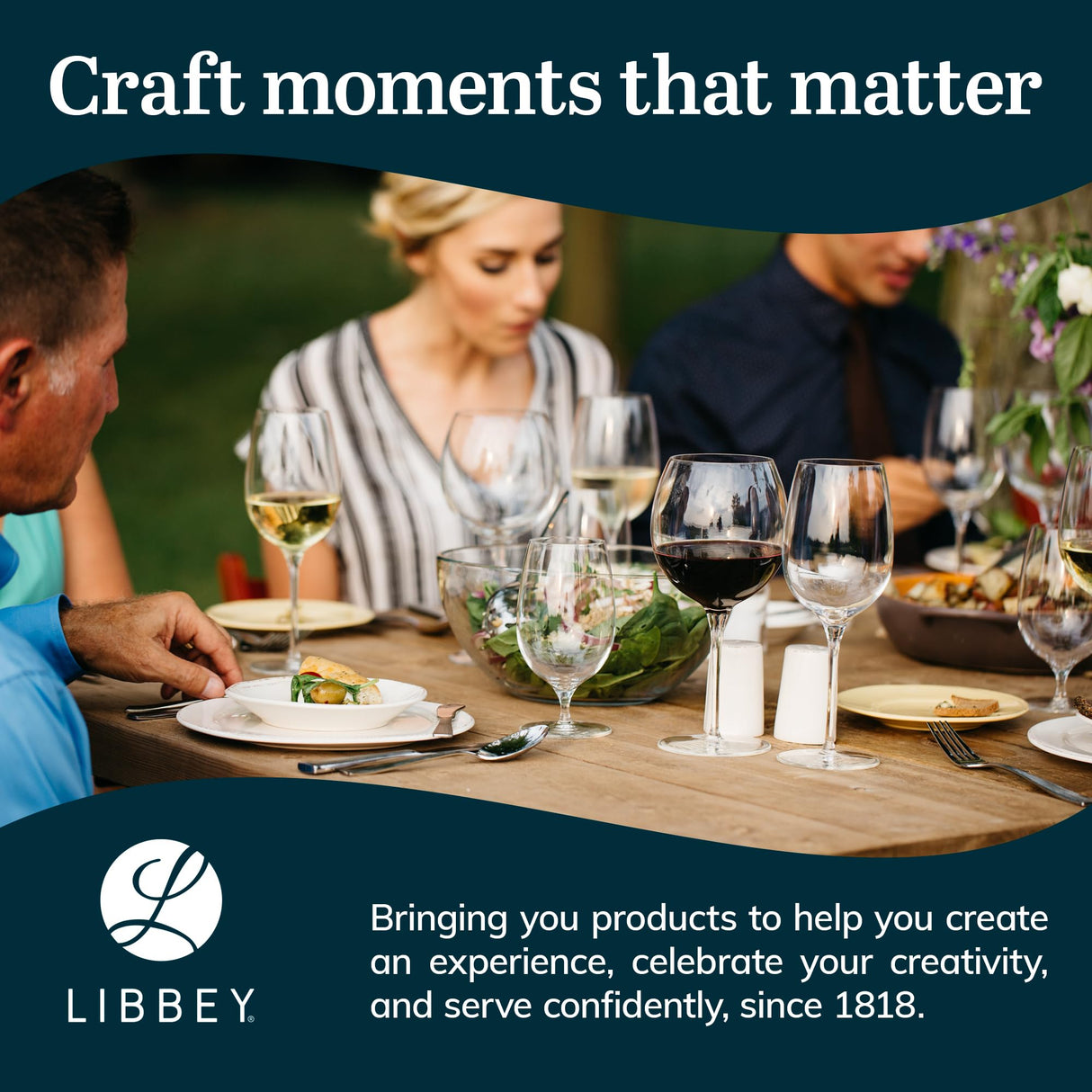 Libbey 56030 Baker's Basics 3-Piece Covered Casserole Dishes, Versatile Glass Baking Dishes for Oven, Clear Lead-Free Casserole Cookware Libbey