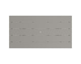 POLYWOOD® Lakeside Dining Table, Slate Grey Polywood
