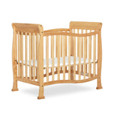 Dream On Me Violet 4-In-1 Convertible Mini Crib In Natural, Greenguard Gold Certified, JPMA Certified, 3 Position Mattress Height Settings, Non-Toxic Dream On Me
