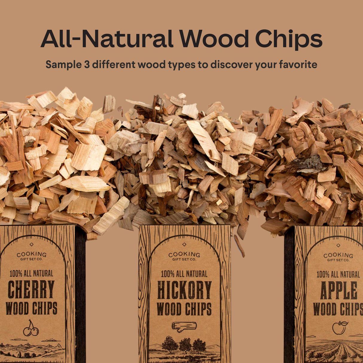 Wood Smoked BBQ Accessories Grill Set with Grilling Accessories as Birthday Gifts for Men Who Have Everything Dad Retirement Gift Idea Gadgets for Griller Husband Who Loves Outdoor Cooking of Barbecue Cooking Gift Set