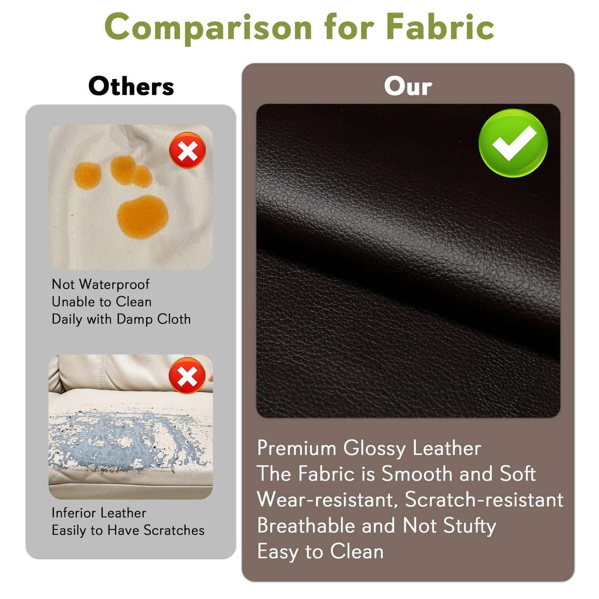 STHOUYN 73” Black Faux Leather Sofa Couch, Modern Comfy Office 3 Seater Couch Loveseat with USB and Tufted Armrest, Small Love Seat Couches for Living Room, Bedroom, Apartment STHOUYN