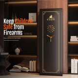 KAER 15 Biometric Gun Safe for Rifles and Pistols,Gun Cabinet with Fingerprint/Keypad/Key Access,Rifle Safe with Removable Shelf and Pistol Pocket.[No Assembly Required] KAER
