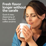 Hamilton Beach (47950) Coffee Maker with 12 Cup Capacity & Internal Storage Coffee Pot, Brewstation, Black/Stainless Steel Hamilton Beach