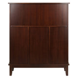 Winsome Beynac Bar Cappuccino Wine Cabinet Winsome
