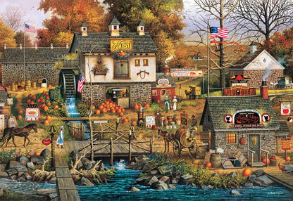 Buffalo Games - Olde Buck's County - 2000 Piece Jigsaw Puzzle for Adults Challenging Puzzle - Finished Size 21.25 x 15.00 - WoodArtSupply