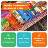 Cross & Glory - Fantastical Treehouse Escape - 1000 Piece Jigsaw Puzzle for Adults | Whimsical Art Style | Fun Puzzle Challenge for Adults and Families | 20x27 Inches | Satin Finish Cross & Glory