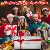 ROMANTICIST 25pcs Extra Thick Stainless Steel Grill Tool Set for Men, Heavy Duty Grilling Accessories Kit for Backyard, BBQ Utensils Gift Set with Spatula,Tongs in Aluminum Case for Birthday Brown ROMANTICIST