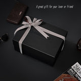 ANWBROAD 20 Slot Watch Box for Men and Women - 2-Tier Display Case With Large Glass Lid, Lockable Wooden Organizer, Luxurious Holder UJWB002Y ANWBROAD