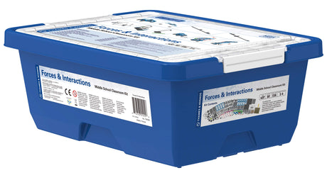 Thames & Kosmos Forces & Interactions: Middle School Classroom Kit | NGSS-Aligned for Physics & Engineering Classes| Teacher Guide & Lesson Plans | Durable, Timed for Classroom Use, Includes Storage Thames & Kosmos