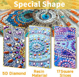 SKRYUIE DIY Diamond Art Kits for Adults Turtle Special Shape - 5D Diamond Painting Kits for AdultsAnimal - Crystal Embroidery Cross Stitch - Craft for Wall & Office Decor 12 x 12 Inch A4 SKRYUIE