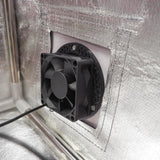 Makacces Resin 3D Printer Enclosure with Ventilation, 12V Fan Vent Pipe with Speed Controller, Fire Resistant Fabric,UV Light Shelter, Ventilate Resin Smell, Keep Warm, for Common LCD 3D Printers Makacces