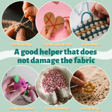 Bupete Large Eye Blunt Needles, 5 Sizes Sewing Needles, Metal Yarn Needles, Embroidery Needles for Hand Sewing for Knitting Sewing Crochet Bupete