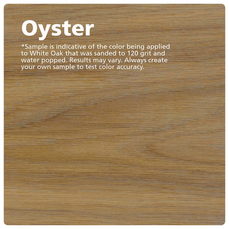 Rubio Monocoat Wood Stain & Finish 65 ft² - Oyster | Oil Plus 2C | Quick-Dry, Eco-Friendly Linseed Wood Oil for Indoor Use, Includes Accelerator (Part B) | Protector | 130 ml Rubio Monocoat