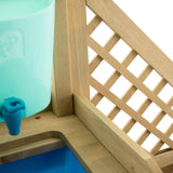 TP Toys, Deluxe Kids Potting Bench | Backyard Playset with Outdoor Activity Table and Built-in Play Accessories | FSC® Certified Wood | Pretend Play or Working Kids Garden Center. TP