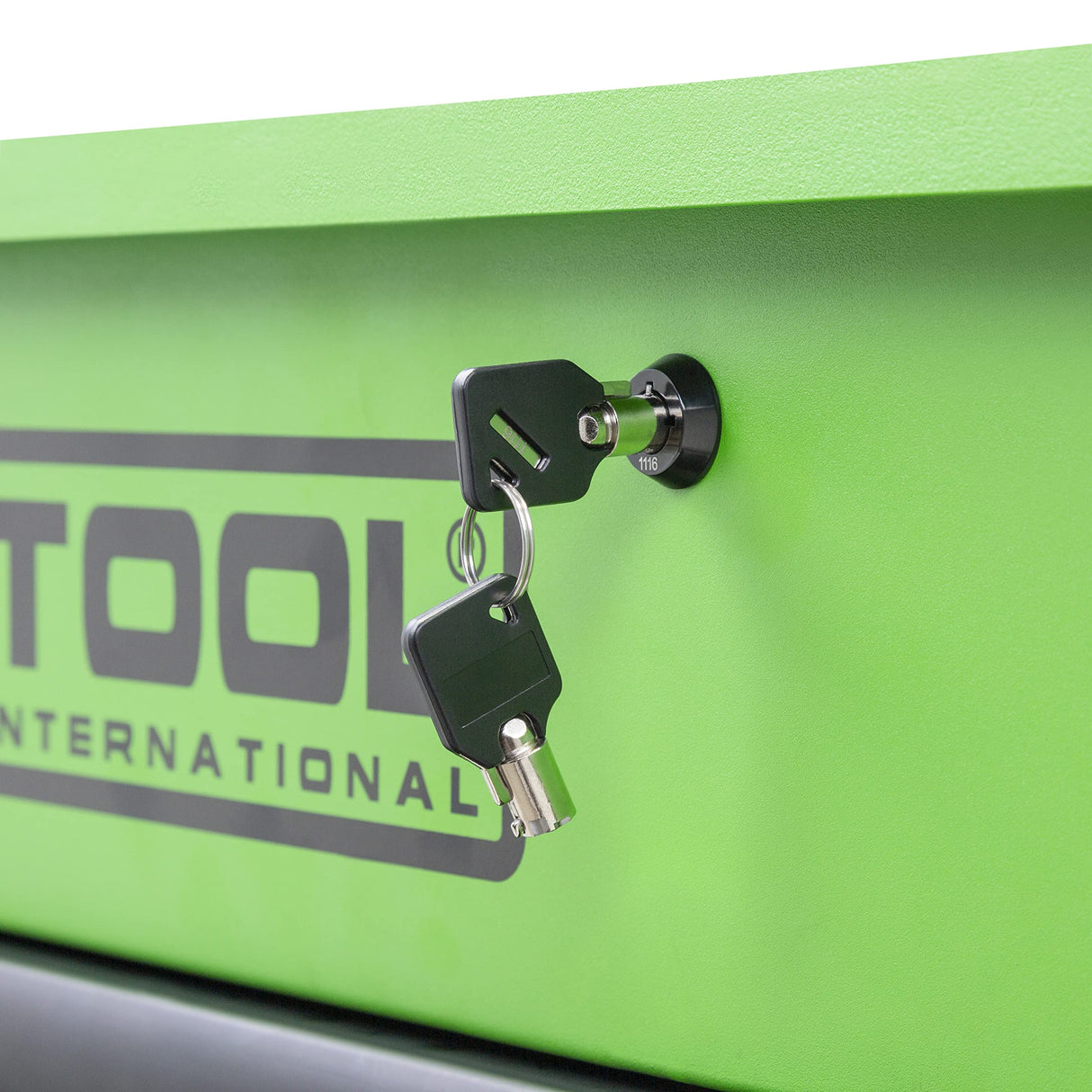 K Tool International 75121 35" Service Cart Tool Box for Garages, Repair Shops, and DIY, (4) Drawers, Locking Lid, (4) 5" Swivel Casters (2) with K Tool International